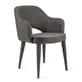Fauteuil rembourré Cosy tissu gris - POLSPOTTEN