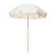 The Premium Beach Parasol textile white / Ø 180 cm - Tilting - BUSINESS & PLEASURE