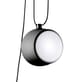 AIM Pendant metal black LED - Ø 24 cm - Flos