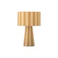 Lampe de table Emmie tissu jaune / Ø 20 x H 30 cm - Bloomingville