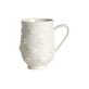 Mug Gala céramique blanc / Bouches en relief - Jonathan Adler