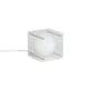 Lampe de table Lop Small Square plastique transparent / Lauréat Archiproducts Design Award - BANG