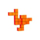 Décoration Panton Cubes Duck orange / Kit canard - Verner Panton, 1974 - Vitra