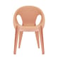 Fauteuil empilable Bell plastique orange / Polypropylène recyclé (éco-conçu) - Konstantin Grcic, 2020 - Magis