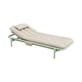 Lettino inclinabile Sunbun tessuto beige / Il materasso incluso - Fatboy