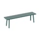 Panchina Fred's metallo verde / L 160 cm - 3 posti - Fatboy