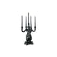 Chandelier Burlesque plastique noir / Chimpanzé - H 48 cm - Seletti
