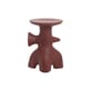Tavolino d'appoggio Archeo materiale plastico rosso / H 46,7 cm - Jaime Hayón - Magis