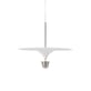 Suspension Kantarell LED métal blanc / Ø 60 cm - NEW WORKS
