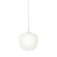 Suspension Rime verre blanc / Ø 25 - soufflé bouche - Muuto