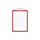 Rahmen A4 holz rot / 23 x 31,7 cm - MOEBE