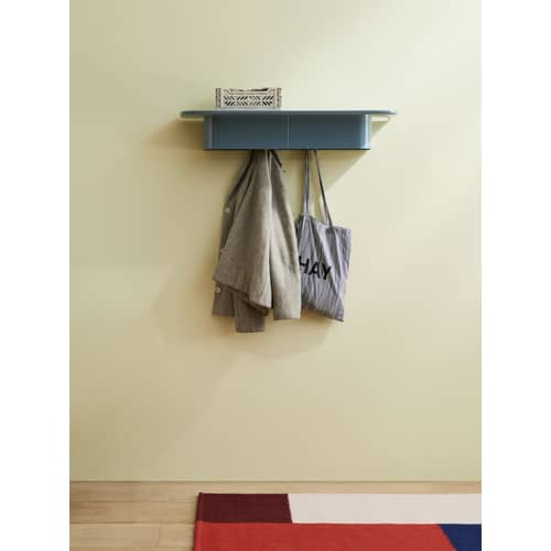 HAY KORPUS SHELF 棚　M HAY - Korpus shelf - Półka - 4 hooks M SEA