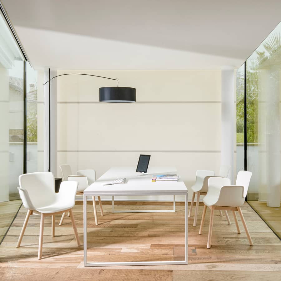 Bureau Fronzoni ‘64 bois blanc / AG Fronzoni, 1964 - 100 x 200 cm - Cappellini