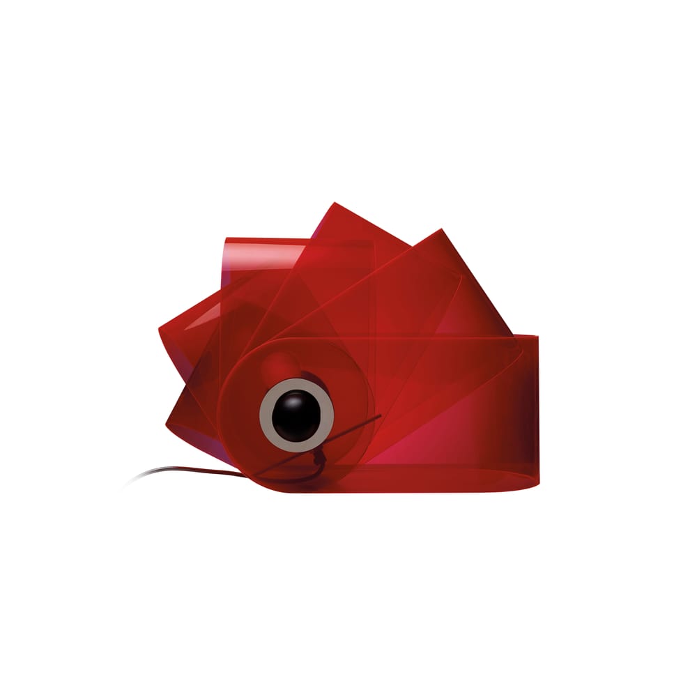 Lampada da tavolo Gherpe di POLTRONOVA - rosso | Made In Design
