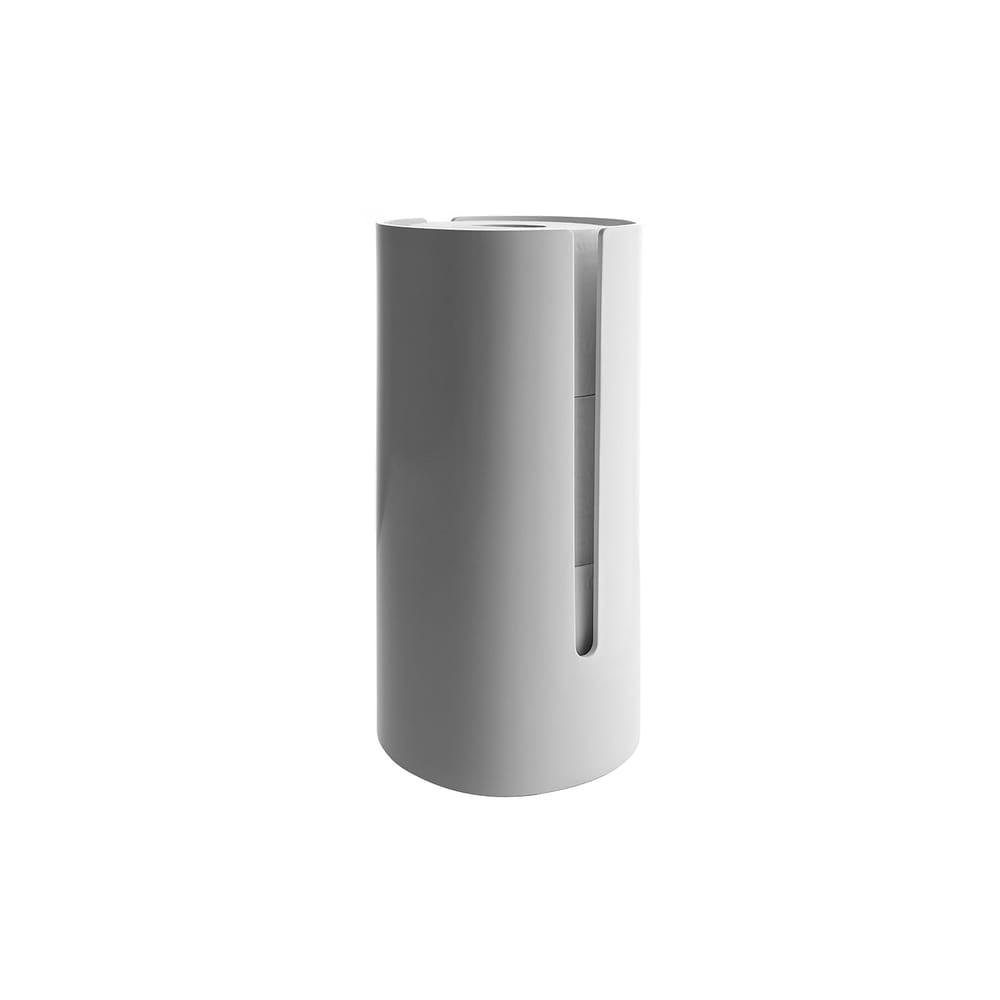 Toilet roll holder Birillo Alessi - White - Plastic material