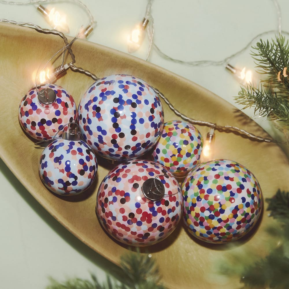 Alpine Corporation 8 in. Dia Flashing Sphere Ornament With Multi-Colored LED Lights COR108MC - The Home Depot