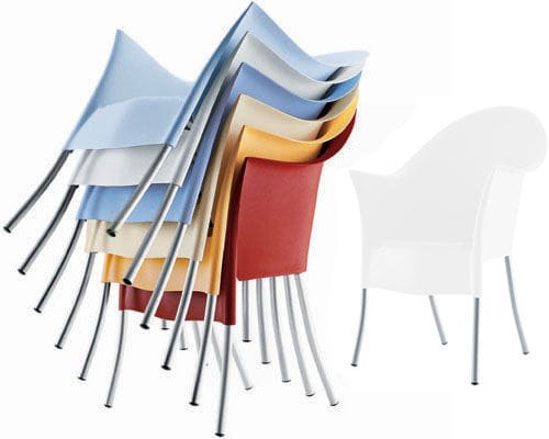 レア ドリアデ Lord Yo クリアアームチェ PhilippeStarck Driade Lord Yo Stackable armchair - white | Made In Design UK