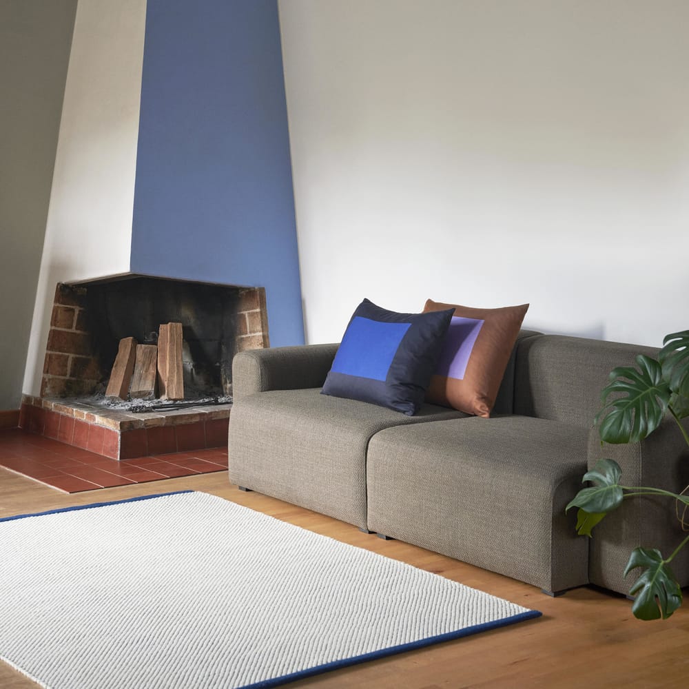 Hay Ram Cushion - dark blue | Made In Design UK