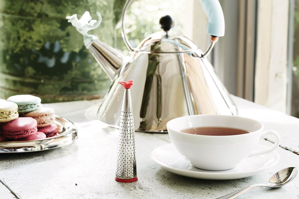 Alessi Tea Rex Kettle - copper black metal | Made In Design UK