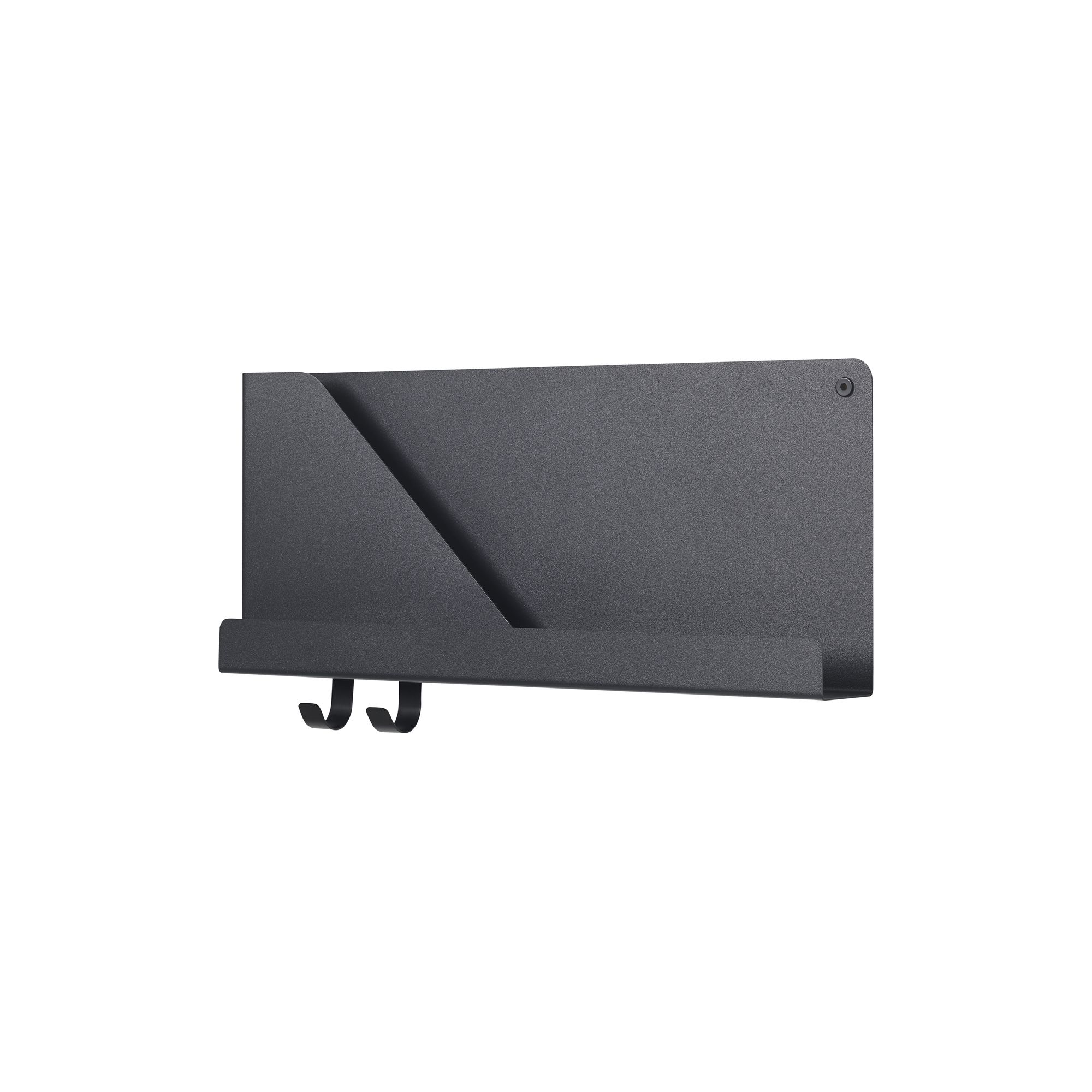 Muuto Folded Small Shelf - black | Made In Design UK