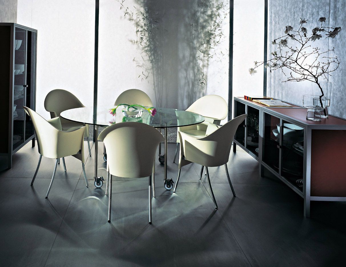 Driade Lord Yo Stackable armchair - white | Made In Design UK