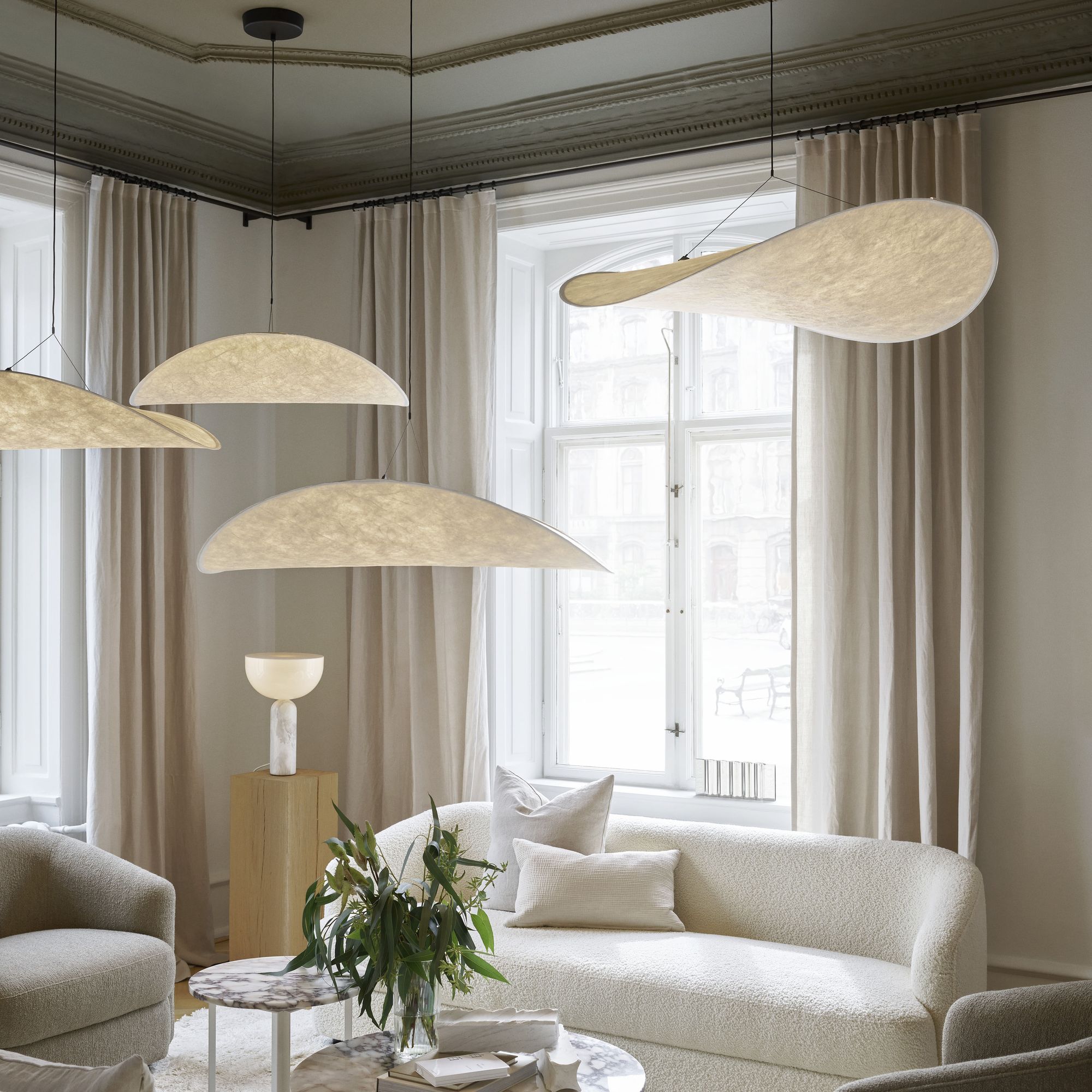 Suspension Tense New Works - luminaire pour salon