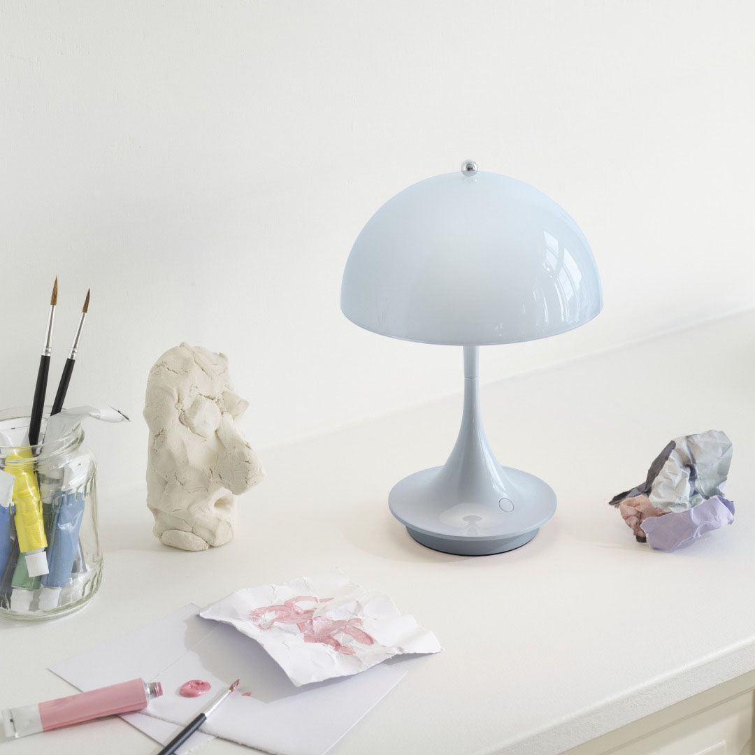 Lampe sans fil rechargeable Panthella 160 V3 Louis Poulsen - lampes bureau iconiques