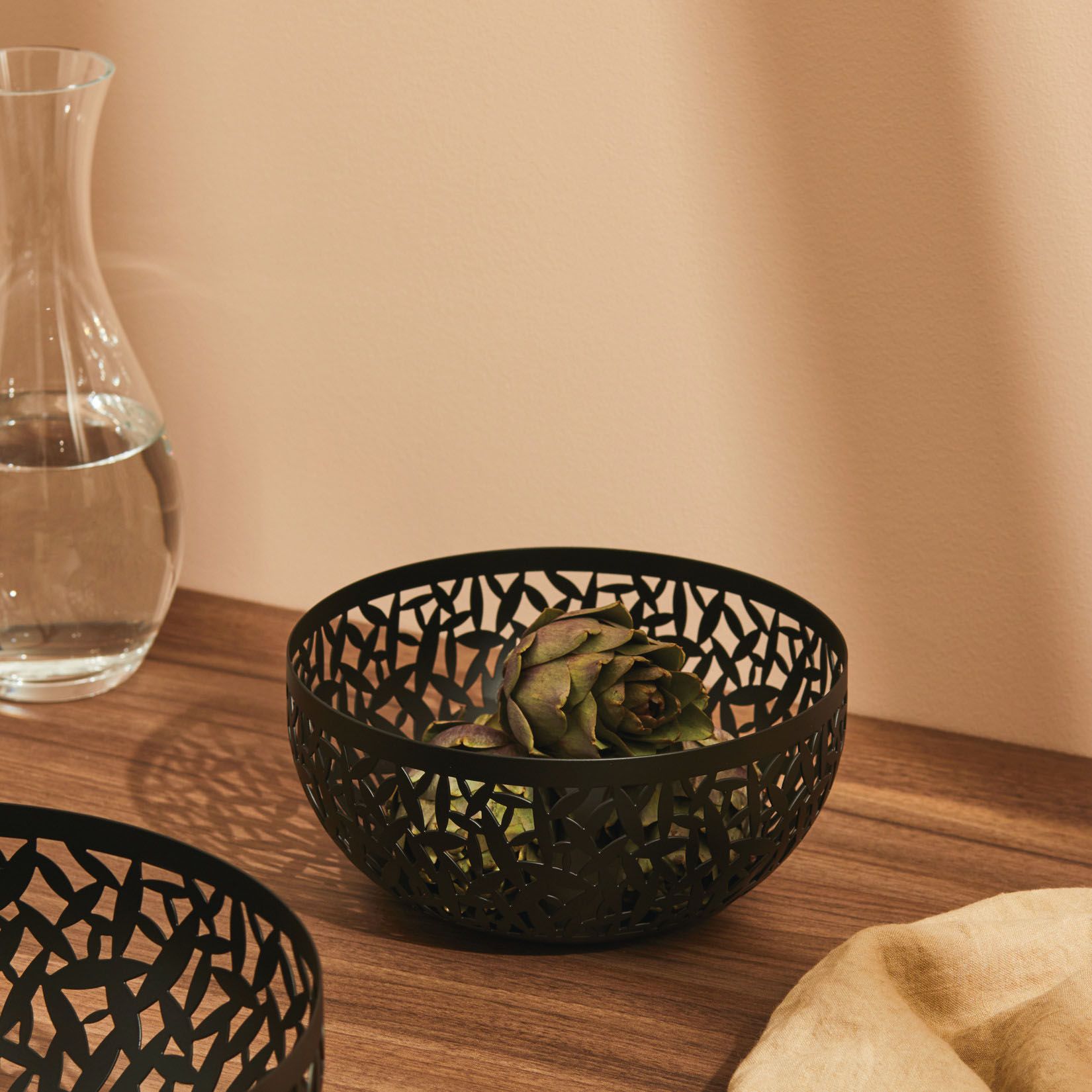 ALESSIフルーツボウル　カクタス黒 CACTUS! Fruit Bowl designed by Marta Sansoni | Alessi