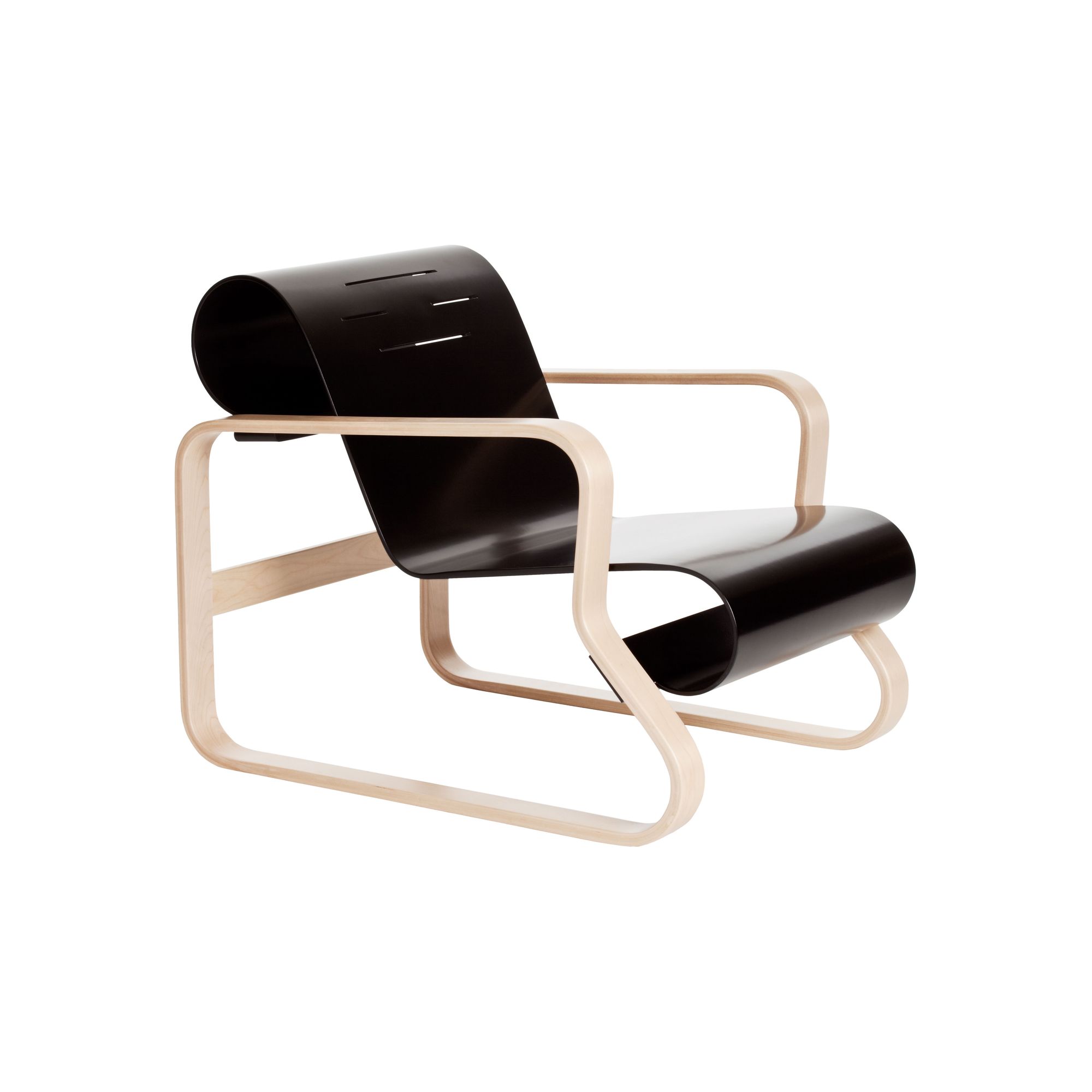 ARTEK 41 Paimio Armchair - black natural birch | Made In Design UK
