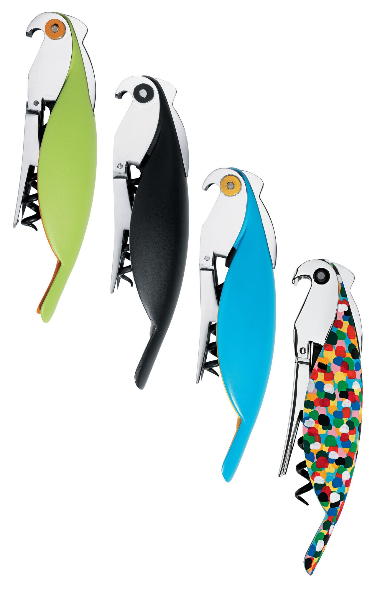 Alessi Parrot - Proust Bottle opener - multicoulered | Made In