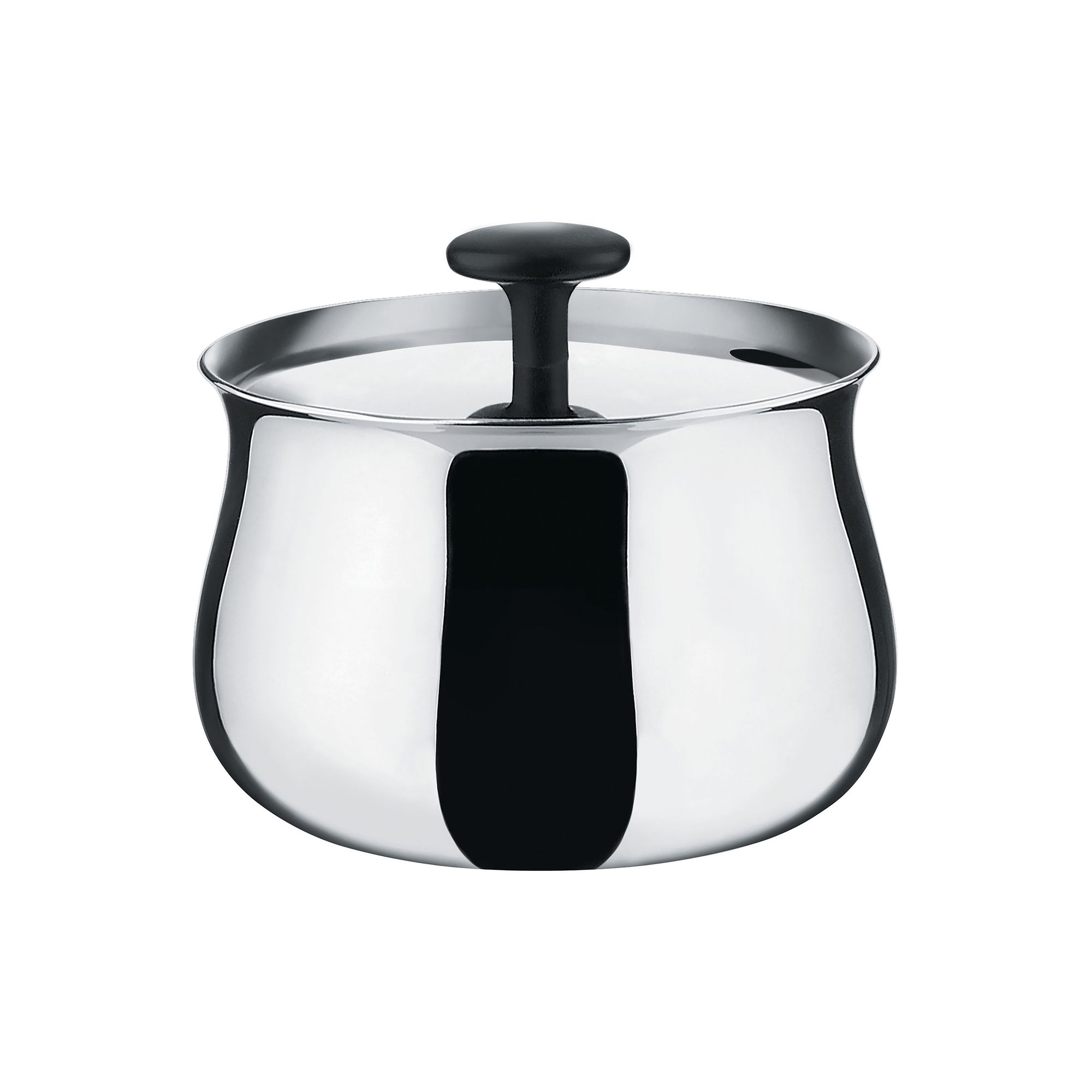 Sucrier Inclinable En Acier Inoxydable Brossé – Distributeur De Sucre Élégant Et Pratique Pour Table Et Cuisine !