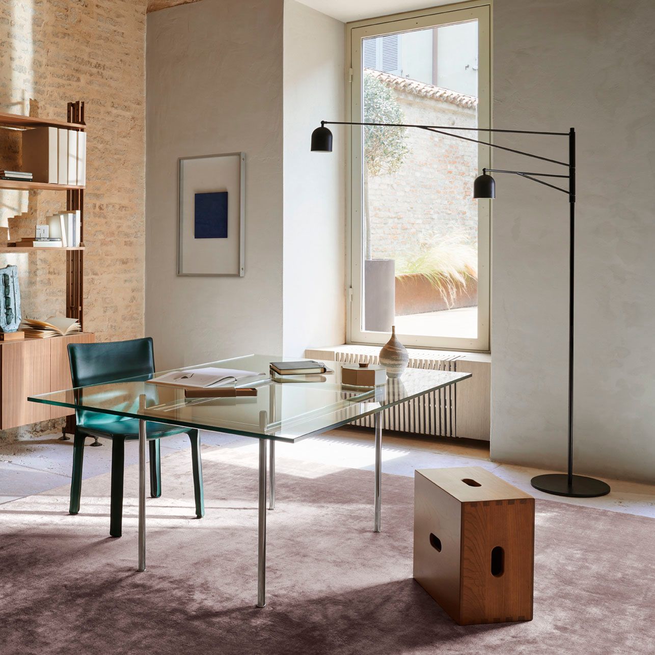CASSINA LC14 Maison du Brésil Stool - oak | Made In Design UK