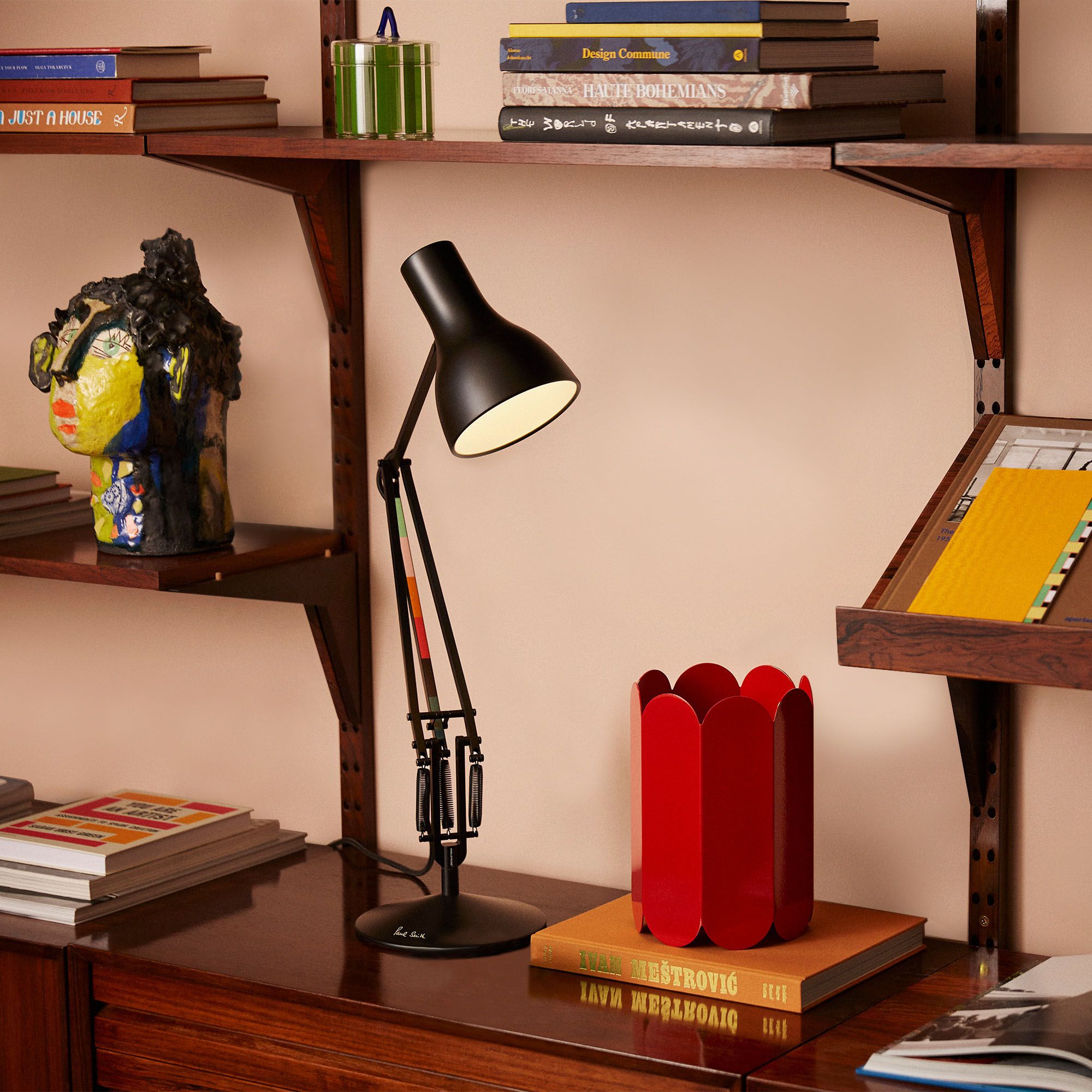Lampe de table Type 75 métal / By Paul Smith - Edition n°5 Anglepoise - lampes bureau iconiques