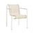 Palissade Cord Dining chair textile white / Rope Recycled fabric - Hay