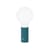 Kabellose, wiederaufladbare Außenlampe Aplô LED metall blau - Fermob