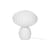 Lampe de table Kumu verre blanc - HÜBSCH