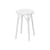A.I. LIGHT Stool plastic material white / H 45 cm - Designed by artificial intelligence / Recycled - Kartell