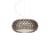 Suspension Caboche Plus plastique gris Medium / LED - Ø 50 cm - Patricia Urquiola, 2005 - Foscarini