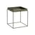 Tavolino d'appoggio Tray metallo verde / 40 x 40 x H 44 cm - Hay