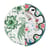 Assiette à dessert Hybrid Zoe céramique multicolore Ø 20 cm - Seletti