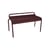 Banc empilable Luxembourg métal violet / Compact - 2 places / L 90 cm - Fermob