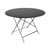 Klapptisch Bistro metall schwarz / Ø 117 cm -  6/8 Personen - Sonnenschirmloch - Fermob