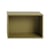 Étagère Stacked bois vert / Large rectangulaire 65x43 cm / Avec fond - Muuto