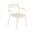 Fauteuil empilable Luxembourg Bridge métal beige - Fermob