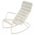 Rocking chair Luxembourg métal gris / Aluminium - Fermob
