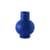 Vaso Strøm Small ceramica blu / H 16 cm - Ceramica / Fatta a mano - raawii