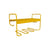 Picolino Wall shelf metal yellow / L 52 x H 30 cm - Fermob