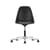 RE PSCC - Eames Plastic Side Chair Wheelchair plastic material black / (1950) - Recycled - Vitra