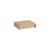 Armlehne  holz natur / Sockel B 43,5 x T 35 x H 10 cm - Für Modul Stacked Medium - Muuto