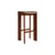 Chisel 30 High High stool leather white / Height: 75 cm - Leather upholstery - Hay